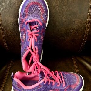 Champion Purple and Pink Girls Athletic Shoes